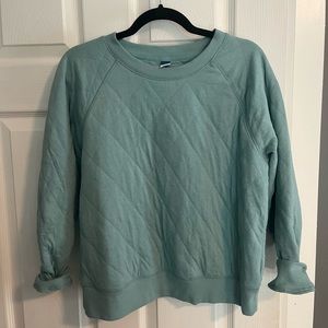 Old navy quilted pull over